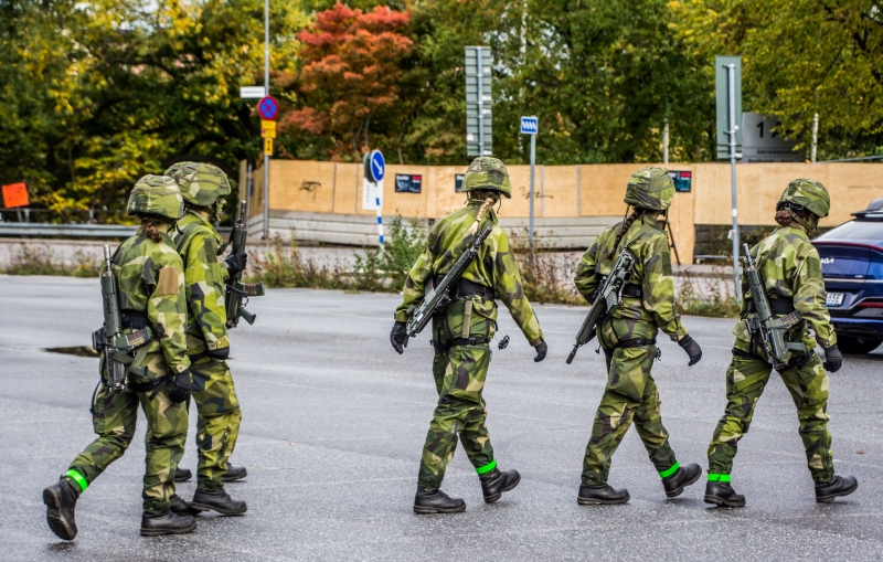 Försvarsmakten övar i Skövde 17-18 oktober