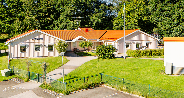 Bild på Ekängens förskola.