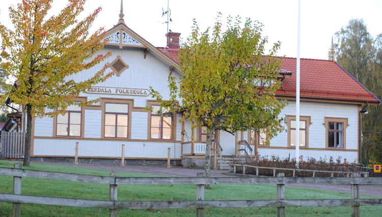 Bild på Lerdala skola.